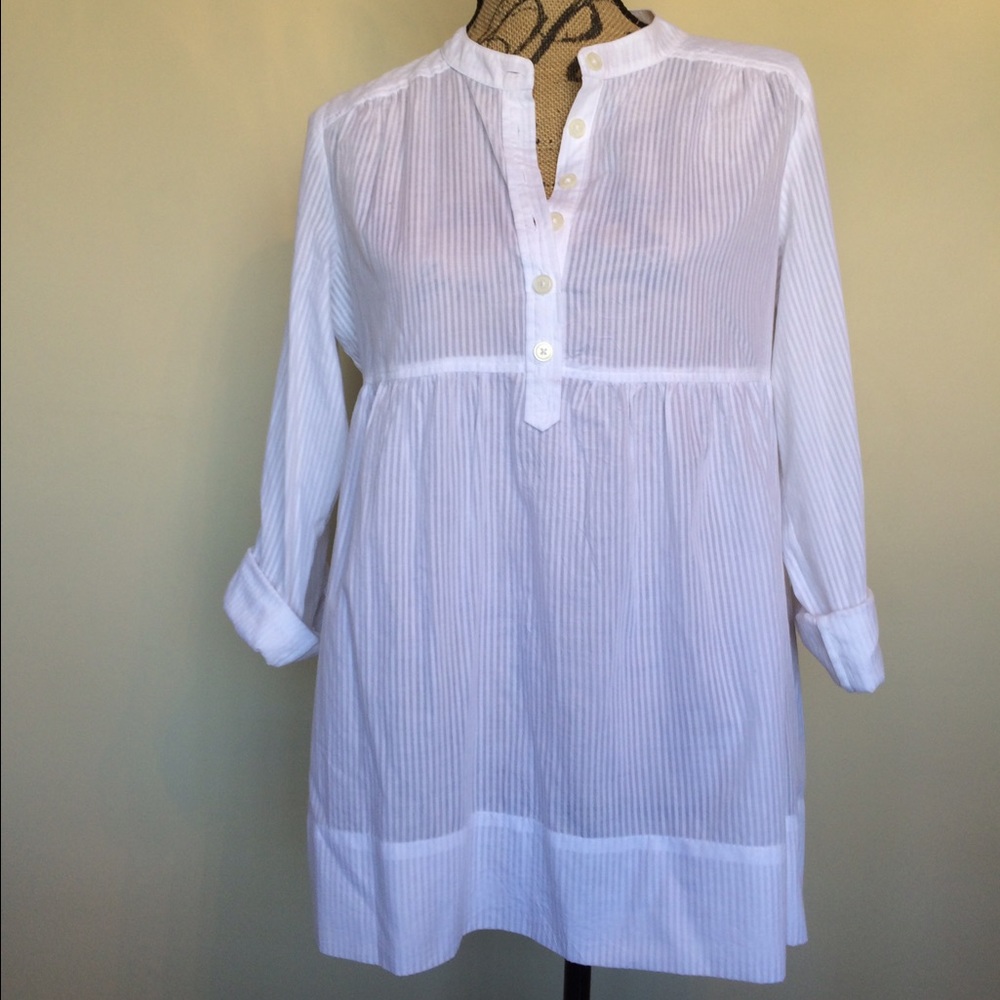 Michael Kors tunic; button front top